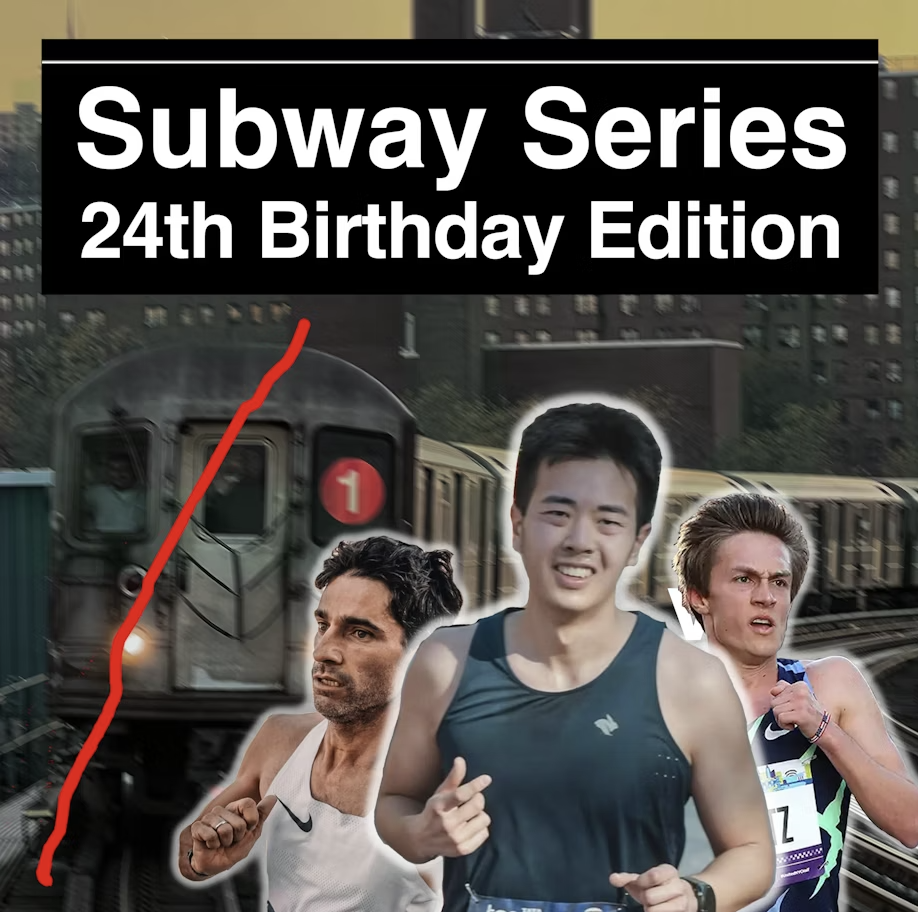 Birthday run graphic