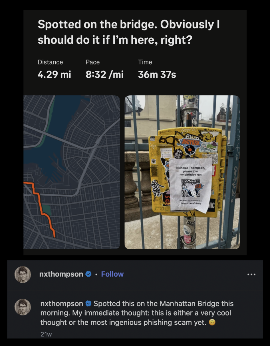 Nick Thompson figures it out