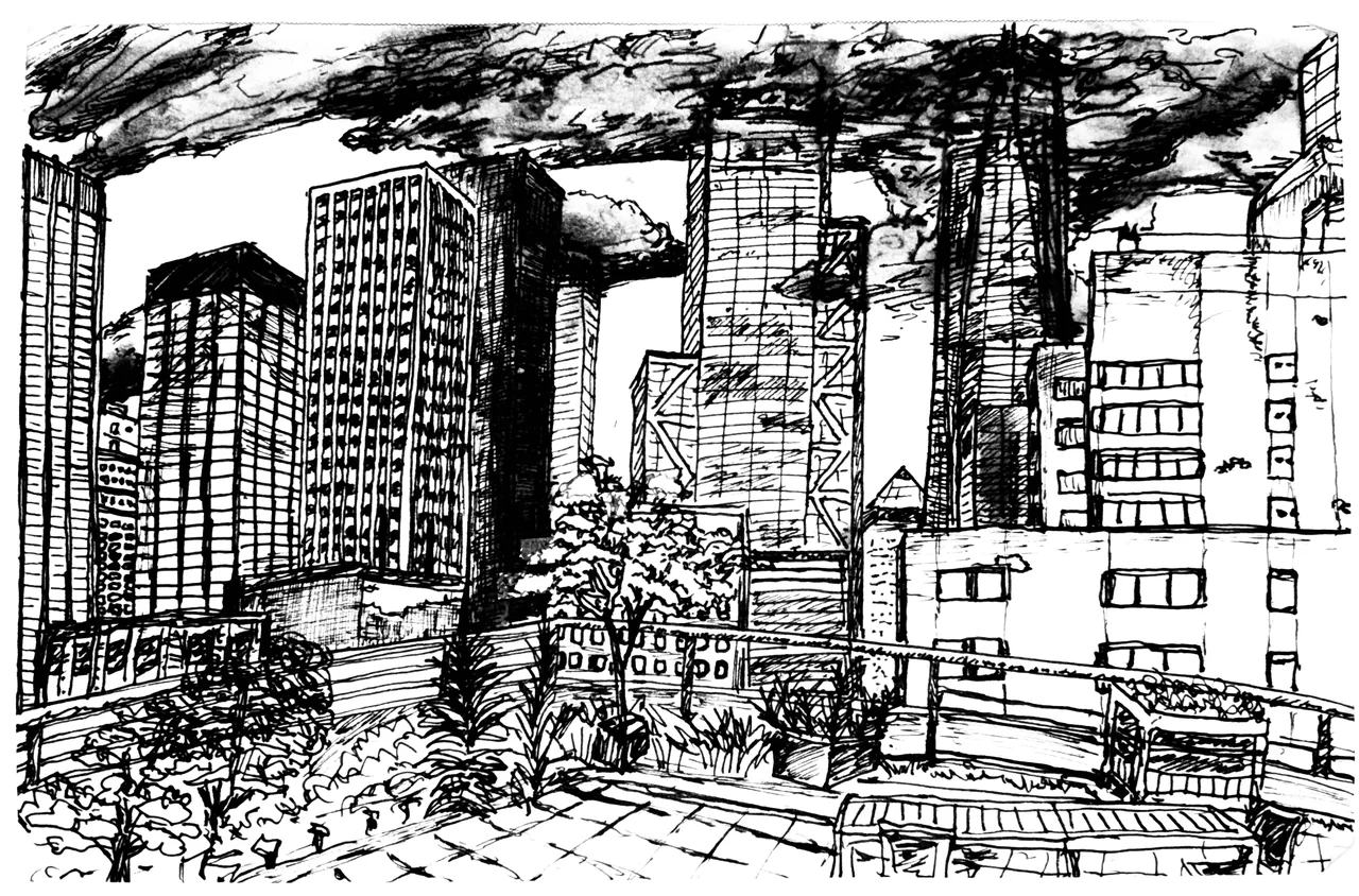 Hand-drawn sketch