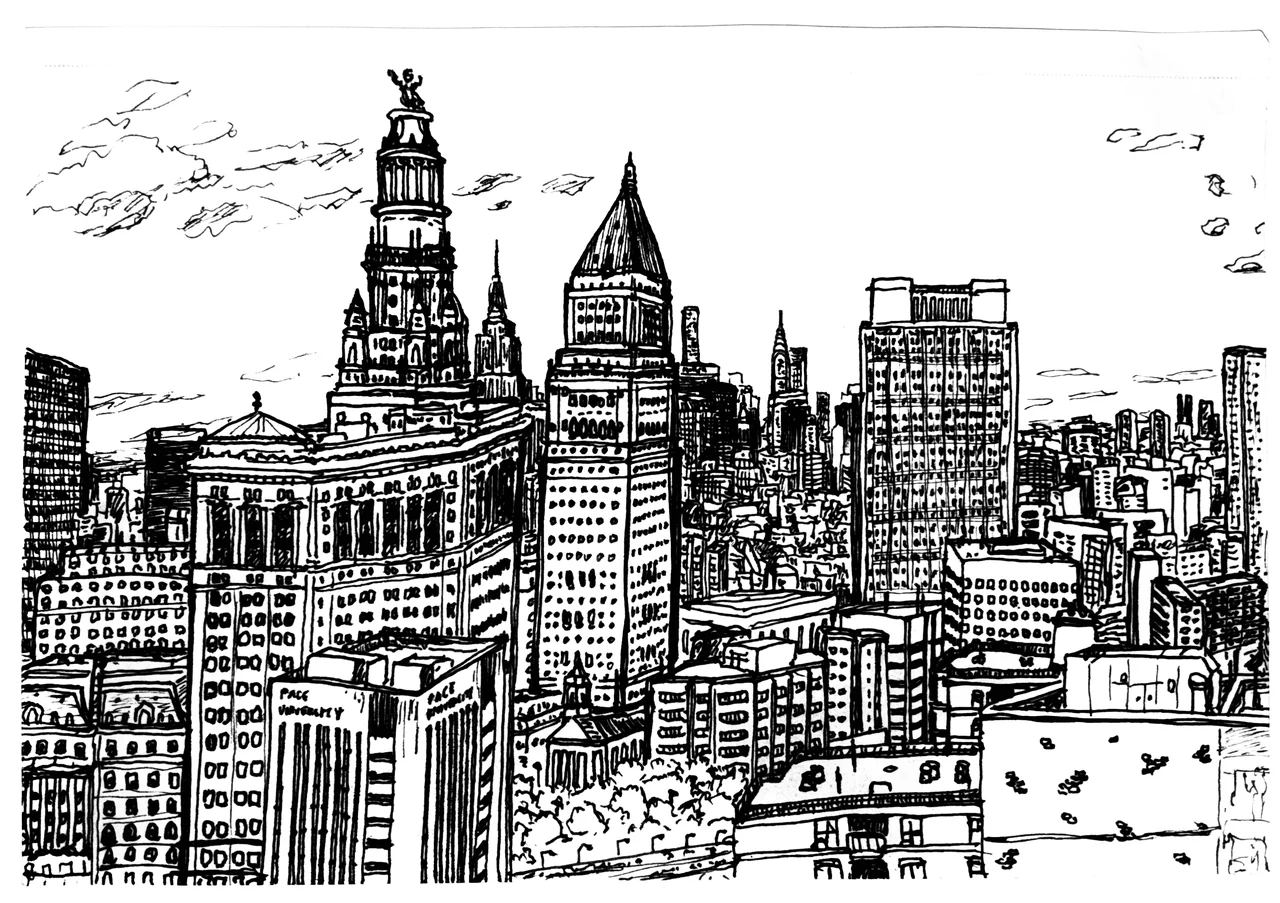 Hand-drawn sketch