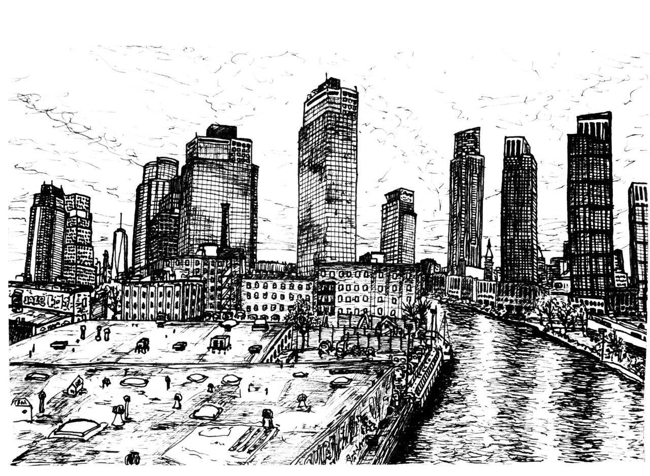 Hand-drawn sketch