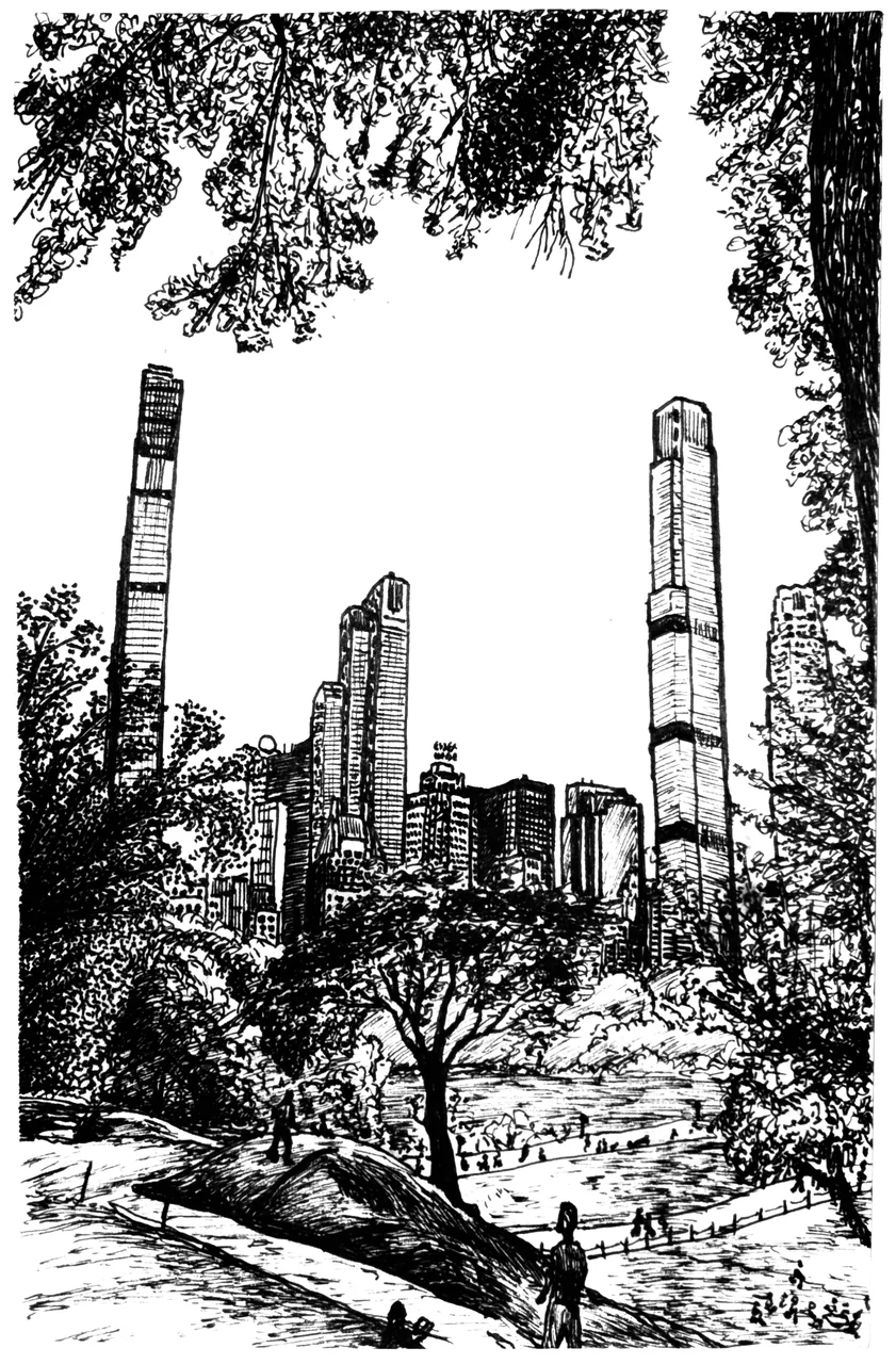 Hand-drawn sketch