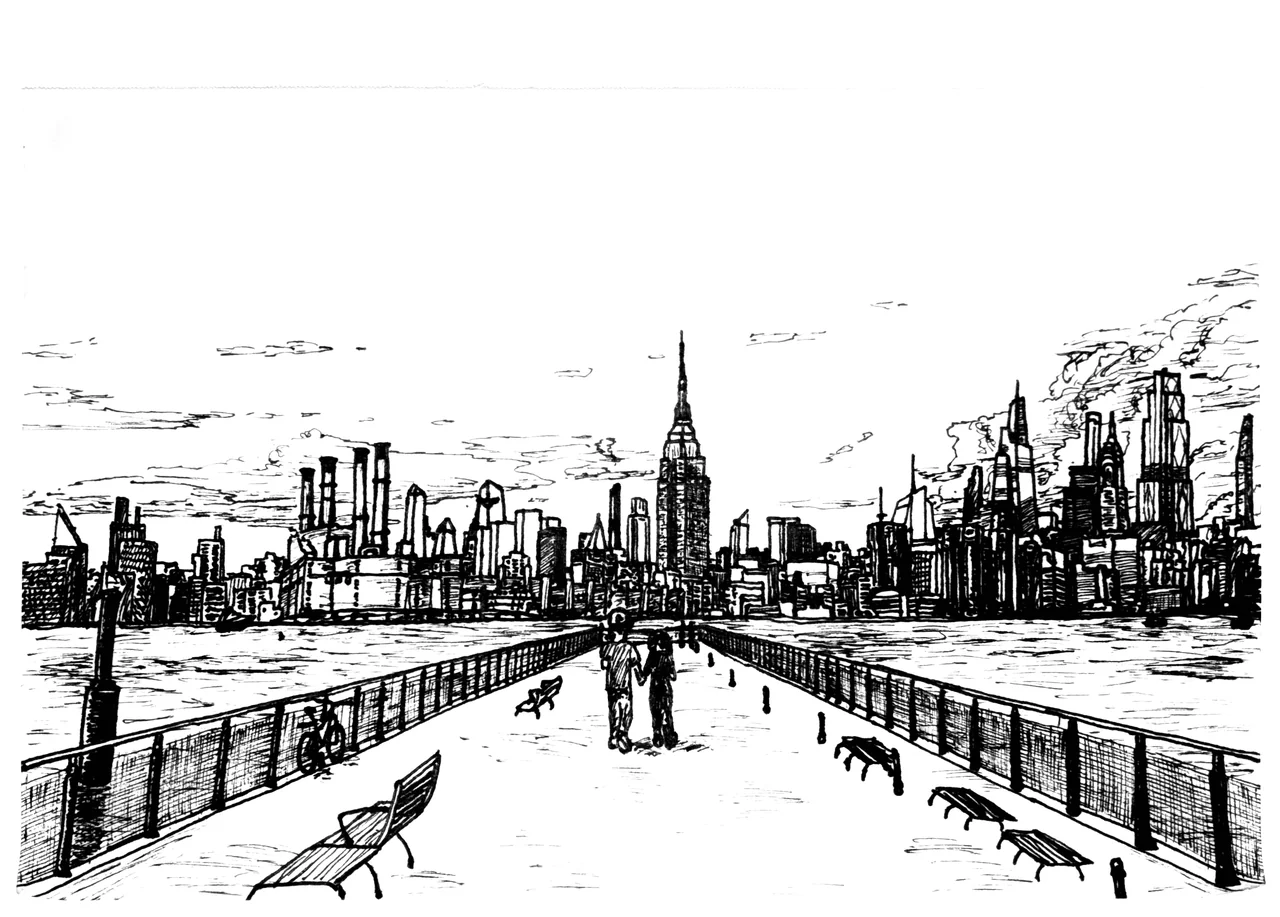 Hand-drawn sketch