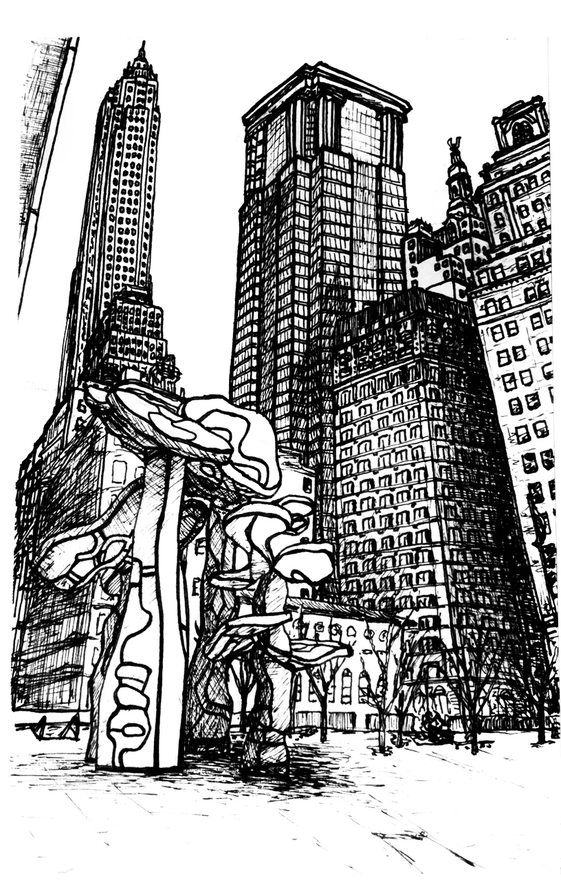 Hand-drawn sketch