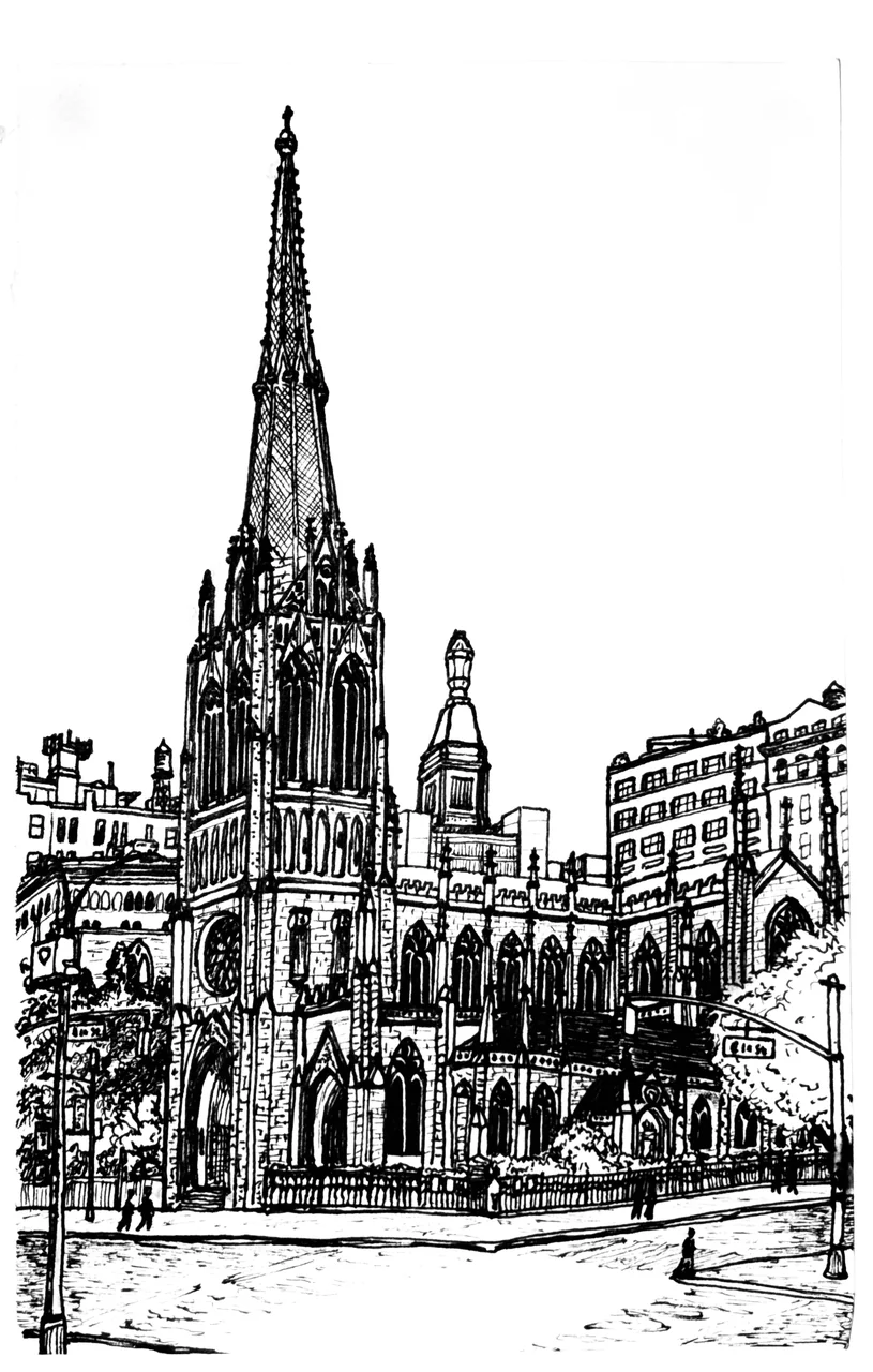 Hand-drawn sketch